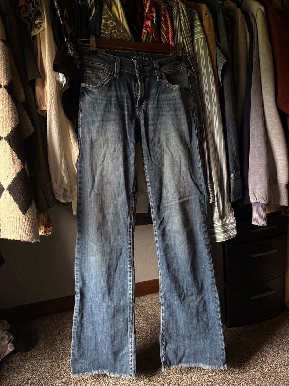 Ariat Trousers Raw Heam 25L
